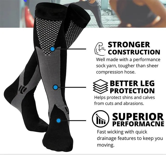 Bamboo Compression Socks for Instant Pain Relief